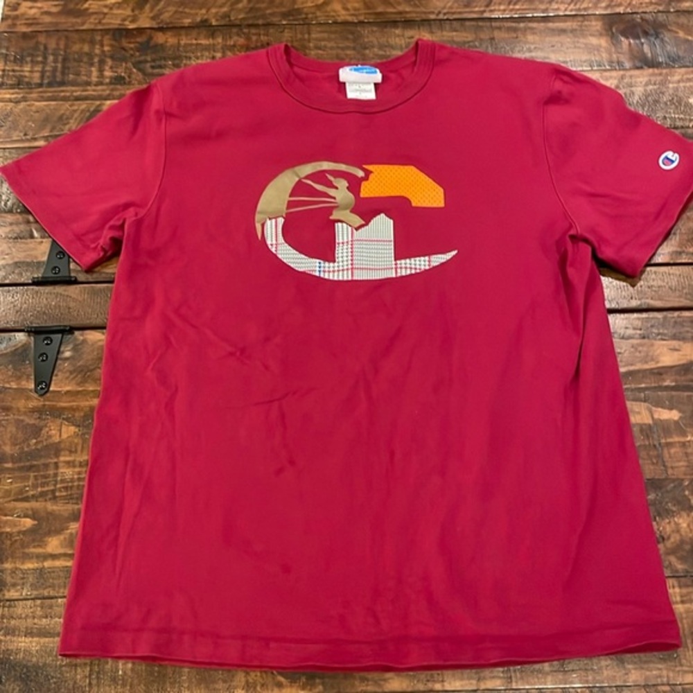 Champion Red Graphic Tee - Short Sleeve